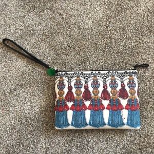 brighton tassel wristlet